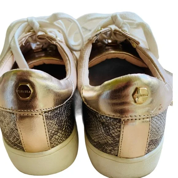 Carvela Jagger Embossed Women’s Trainers Sneakers - Picture 4 of 9